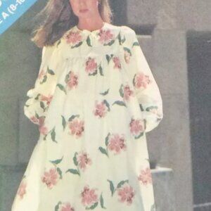 Vintage See & Sew Butterick 3803 Smock Dress Sewing Pattern Size 14-16-18